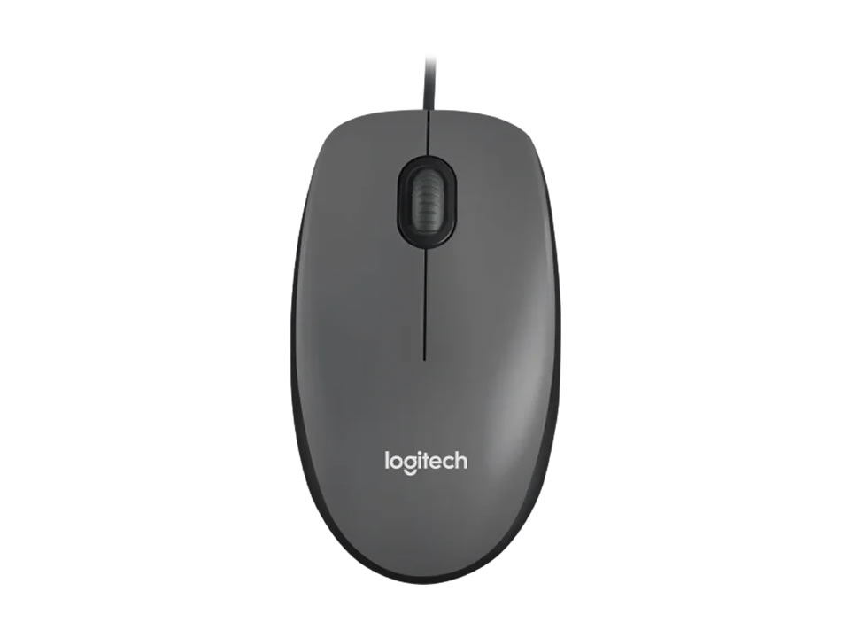 Mouse USB Óptico LOGITECH M90 (1000 DPI) Preto