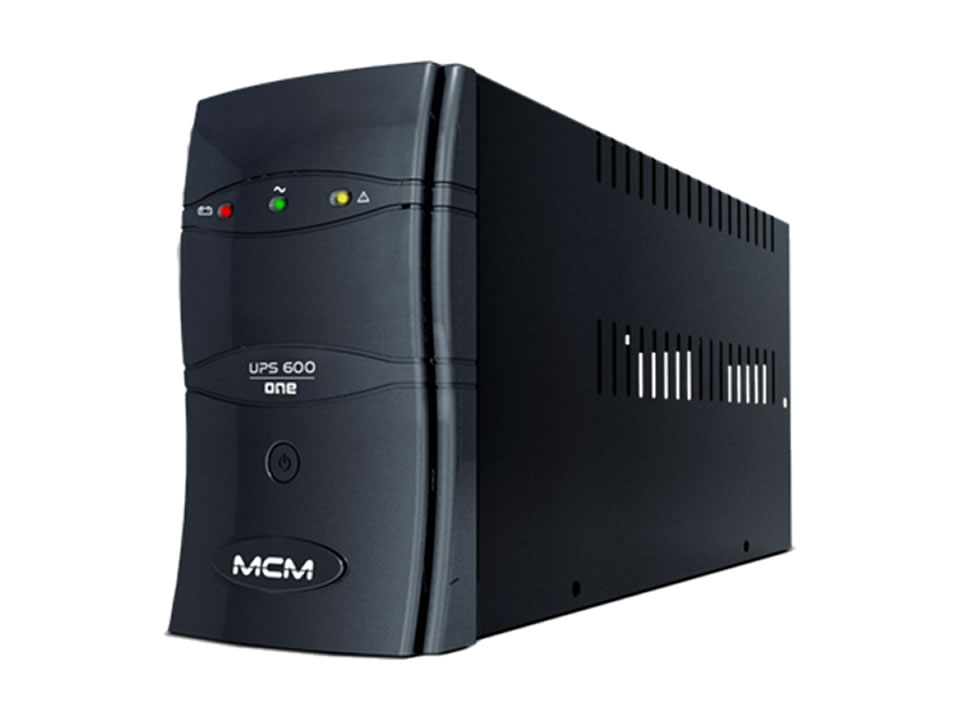 No-Break MCM UPS600 One Fit 3.1 600VA (300W) Preto (E:Bi-Aut / S:115V / T:4)