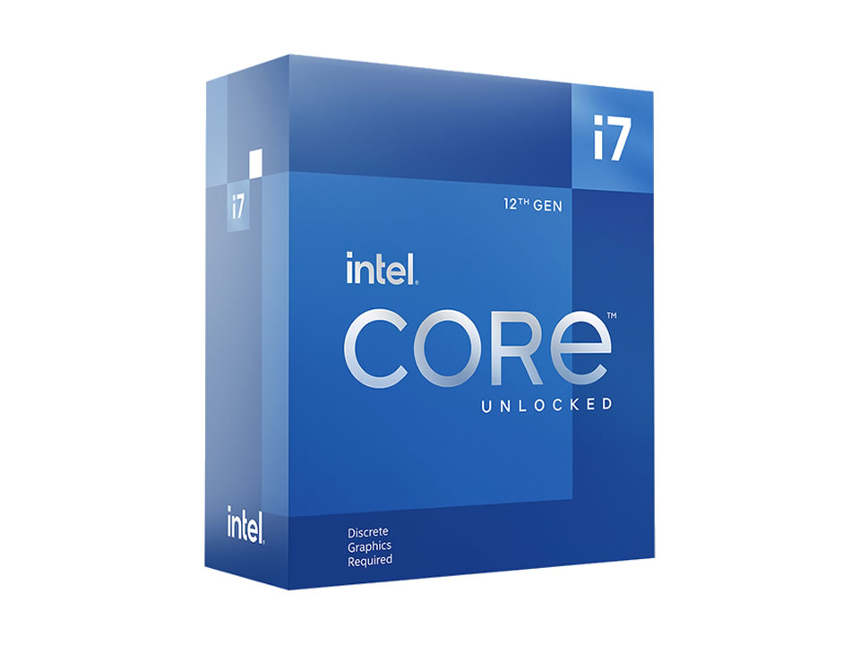 Intel Core i7-12700F 2.1GHz/25MB/180W (8P/4E/20T) LGA1700 BOX [SRL4R]