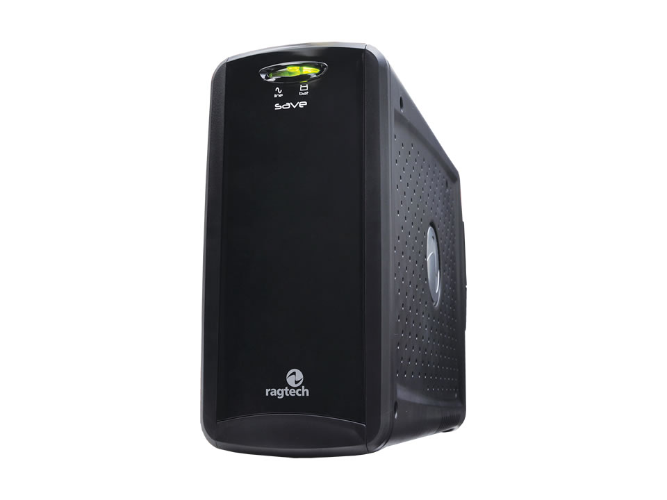 No-Break RAGTECH Save 700VA (350W) Preto (E:Bi-Aut / S:115V / T:6)