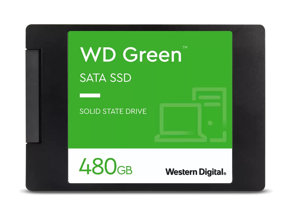 SSD WD GREEN 480GB [WDS480G2G0A] SATA 6Gb/s (L=545MB/s)