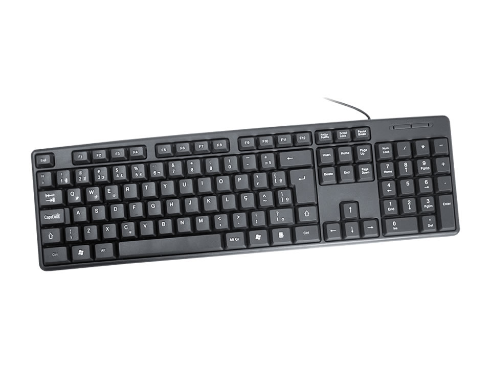 Teclado USB K-MEX KB-3728U Preto