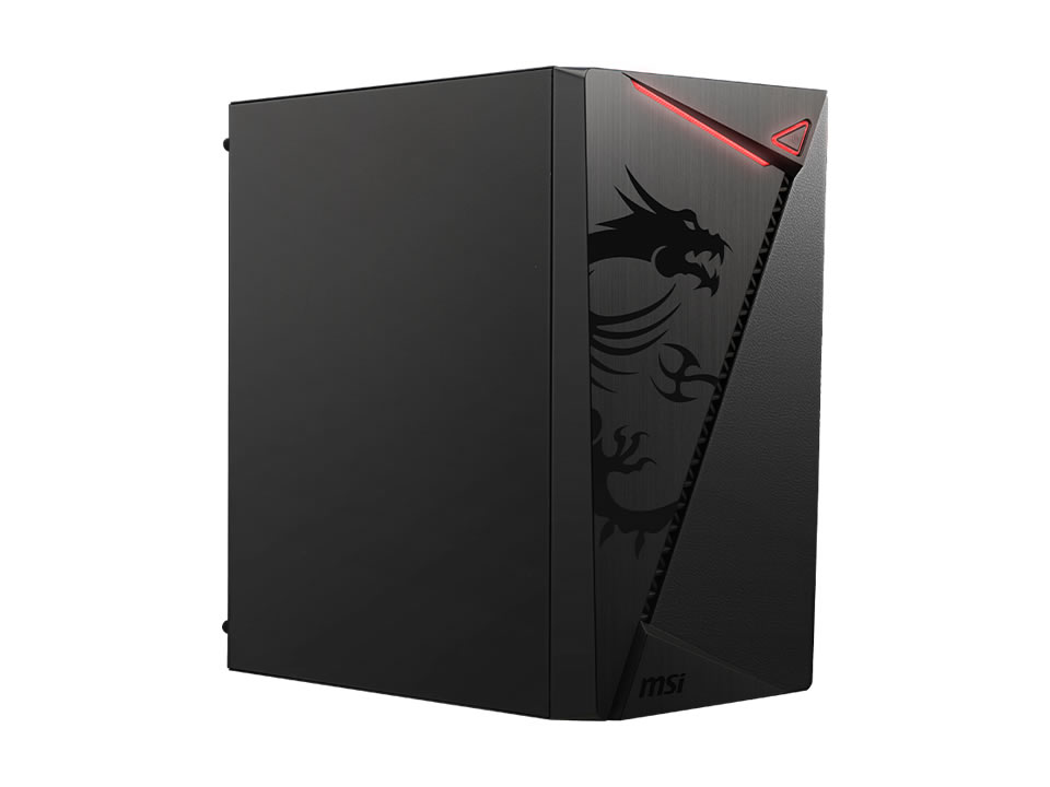 Gabinete Micro ATX MSI MAG SHIELD M301 - SEM FONTE (2U2/1U3/HDA/FS/1F)