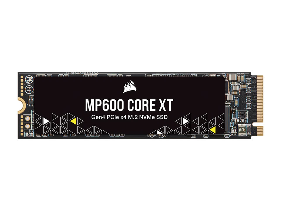 SSD CORSAIR MP600 CORE XT 2TB [CSSD-F2000GBMP600CXT] M.2 2280 NVMe PCIe x4 Gen4 (L=5000MB/s / E=4400MB/s)