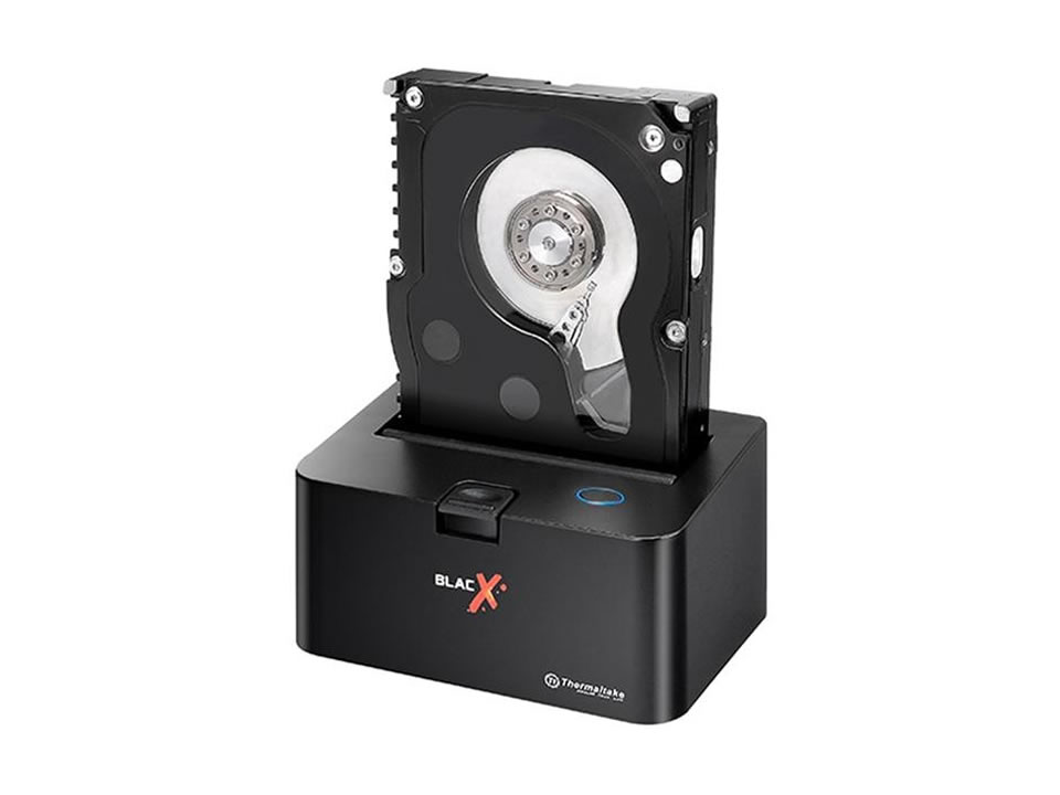 HD/SSD Docking Station THERMALTAKE BlacX [ST0005U-C] USB 3.0 p/ HD/SSD SATA 2,5