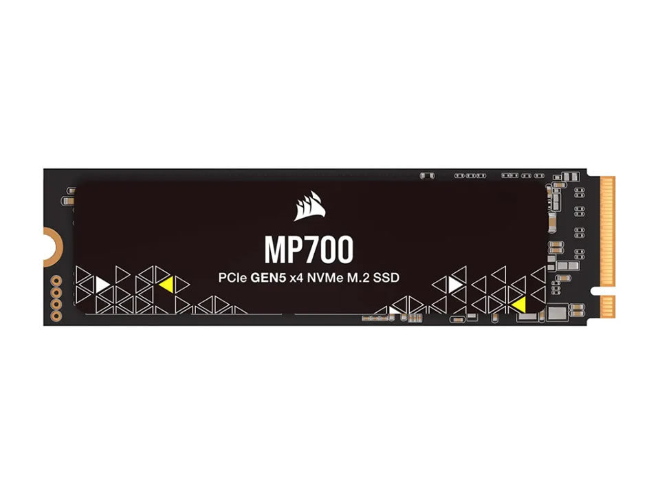 SSD CORSAIR MP700 2TB [CSSD-F2000GBMP700R2] M.2 2280 NVMe PCIe x4 Gen5 (L=10000MB/s / E=10000MB/s)