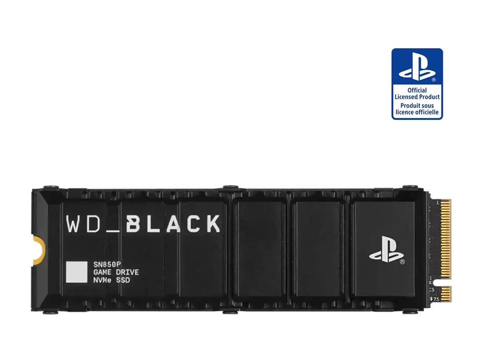 SSD WD BLACK SN850P 4.0TB [WDBBYV0040BNC] M.2 2280 NVMe PCIe x4 Gen4 (L=7300MB/s / E=6600MB/s)