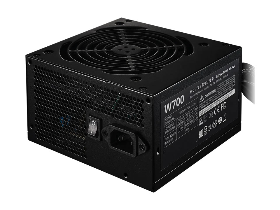 Fonte ATX COOLERMASTER Elite NEX W700 [MPW-7001-ACAW-BBR] PFC Ativo / 80 Plus c/ Cabo de Força
