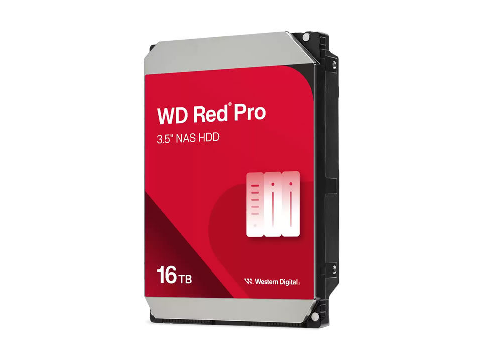 Hard Disk WESTERN DIGITAL RED Pro 16TB 7200RPM 512MB SATA 6Gb/s [WD161KFGX] (NAS/24x7)