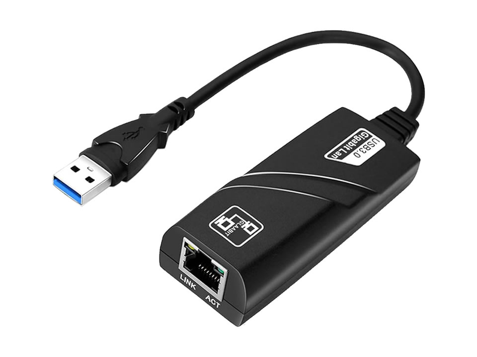 Adaptador USB 3.0 p/ RJ45 Gigabit GV Brasil
