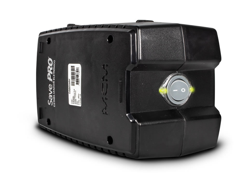 Estabilizador Eletrônico 500VA (500W) MCM Save Pro [EST0063] (E:Bi / S:115V / T:4)