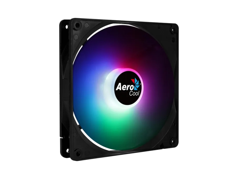Fan/Exaustor Colorido p/ Gabinete 14 x 14 cm AEROCOOL Frost 14 (Conector p/ MB e Fonte)
