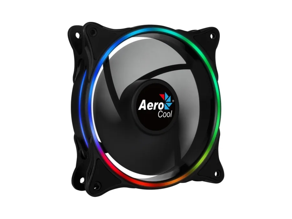 Fan/Exaustor ARGB p/ Gabinete 12 x 12 cm AEROCOOL Eclipse 12 (Conector p/ MB)