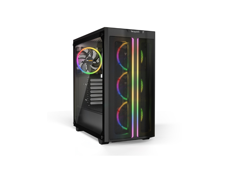 Gabinete ATX BE QUIET! Pure Base 500 FX Black ARGB [BGW43] - SEM FONTE (1U3/1U3C/HDA/VT/FI/4F)