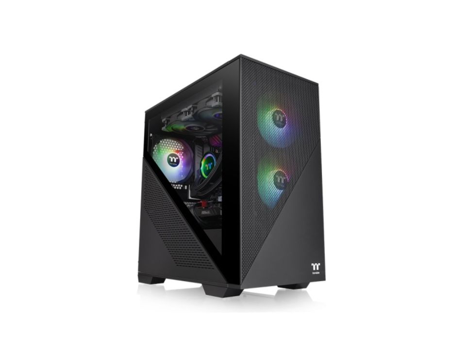 Gabinete Micro ATX THERMALTAKE Divider 170 TG ARGB [CA-1S4-00S1WN-00] - SEM FONTE (1U2/2U3/HDA/VT/FI/2F)