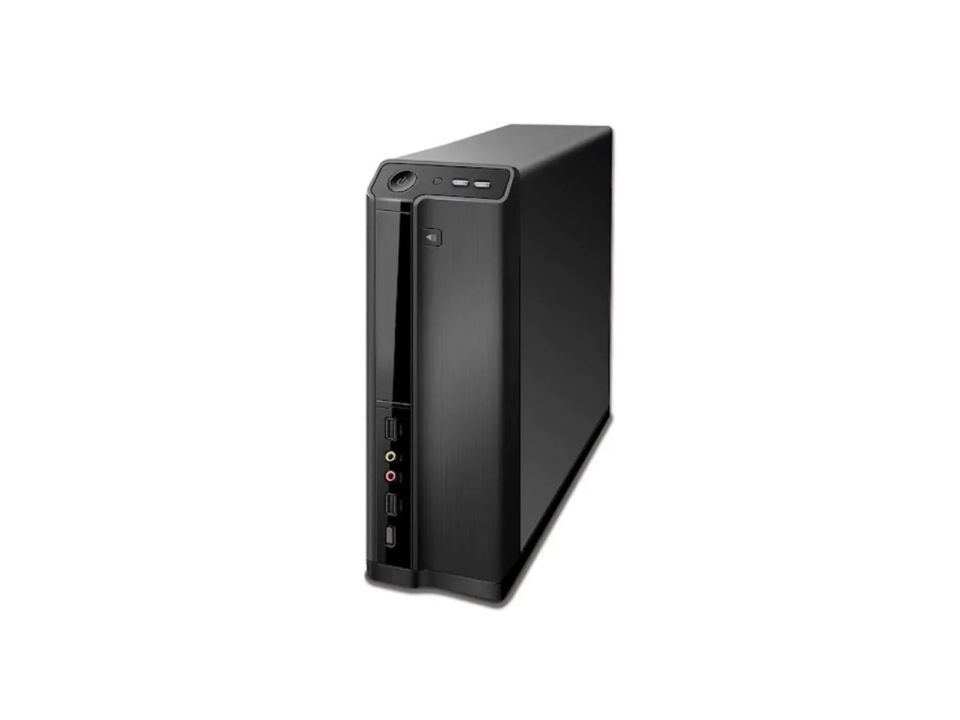 Gabinete Micro ATX PIXXO HTQ562B Preto 200W (2U2/HDA/1B5/LP/SFX/0F) c/ Cabo de Força