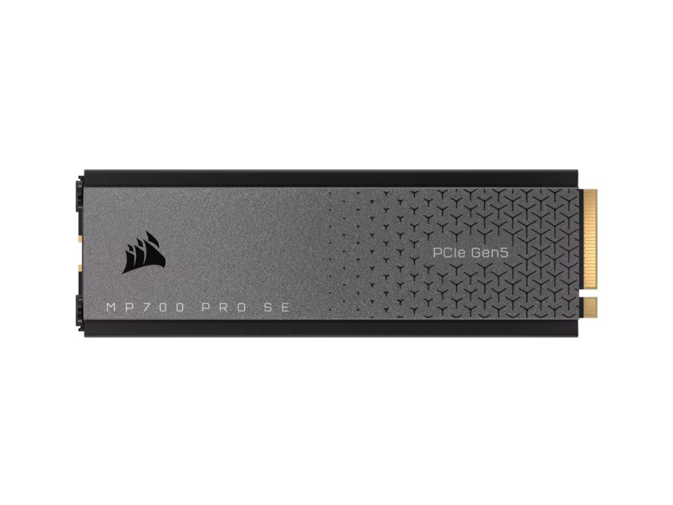 SSD CORSAIR MP700 PRO SE 2TB [CSSD-F2000GBMP700PROS] M.2 2280 NVMe PCIe x4 Gen5 (L=14000MB/s / E=12000MB/s)