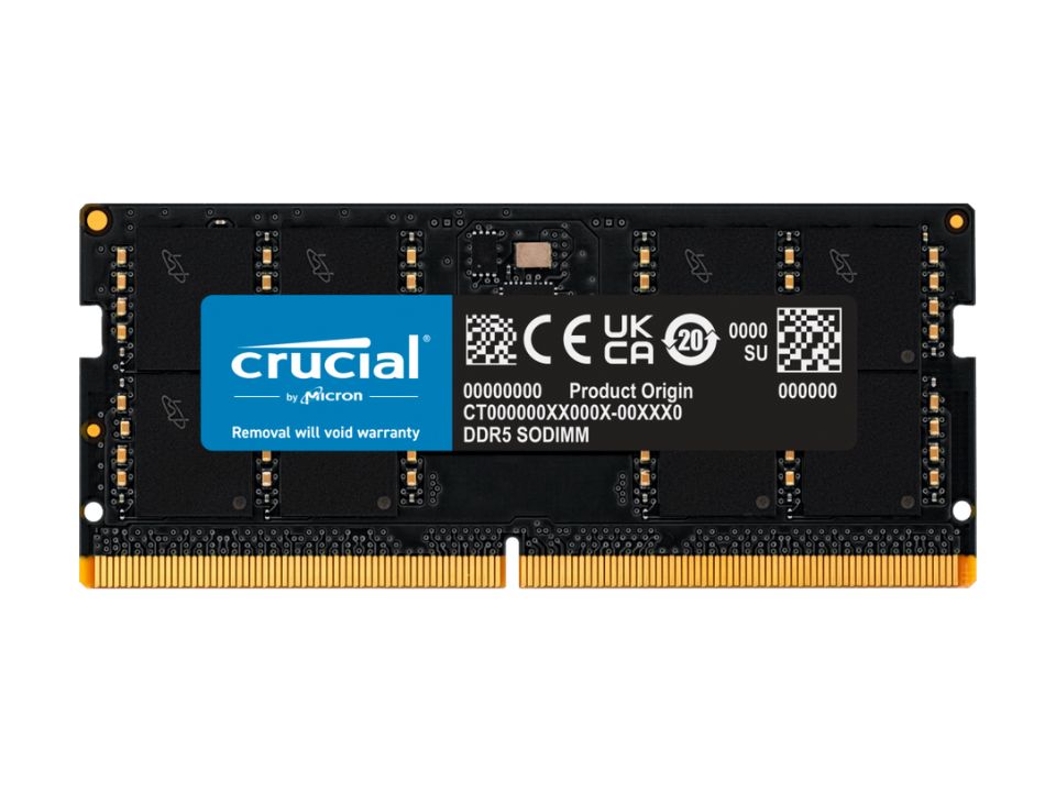 Memória NOTEBOOK 32GB DDR5 5600MHz/1.1V (PC5-44800) CRUCIAL [CT32G56C46S5]