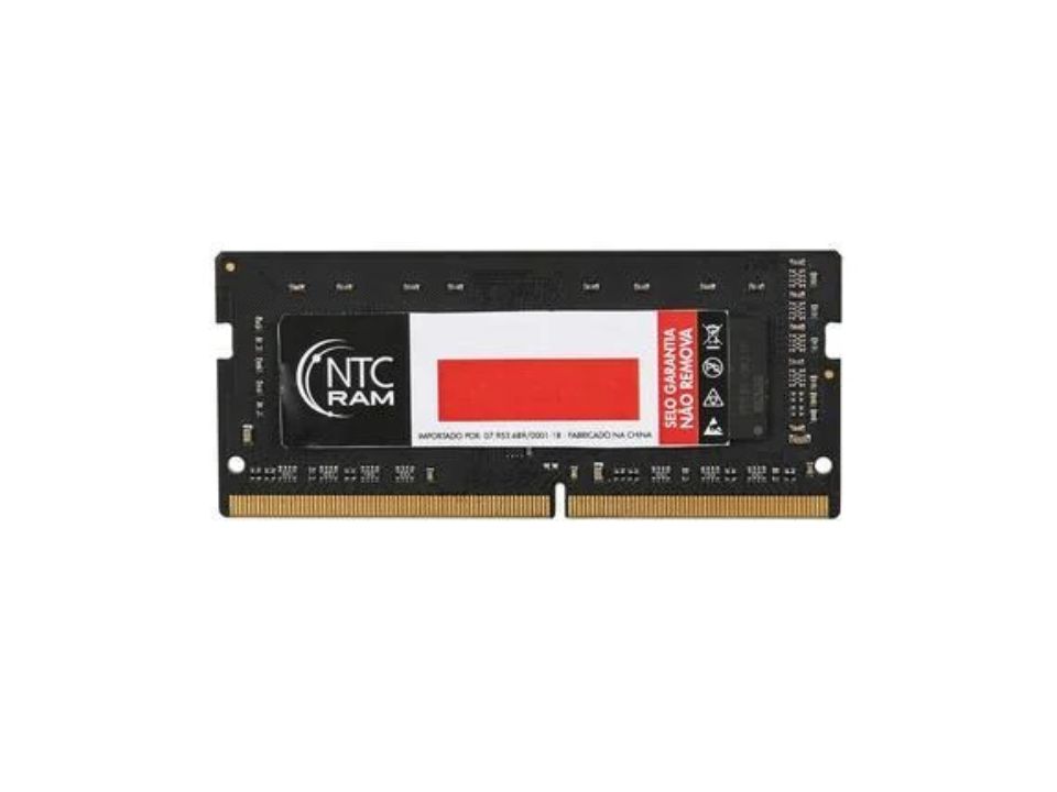 Memória NOTEBOOK 8GB DDR3L 1600MHz/1.35V (PC3L-12800) NTC [NTCKF1600ND3-8GB] (LOW VOLTAGE)