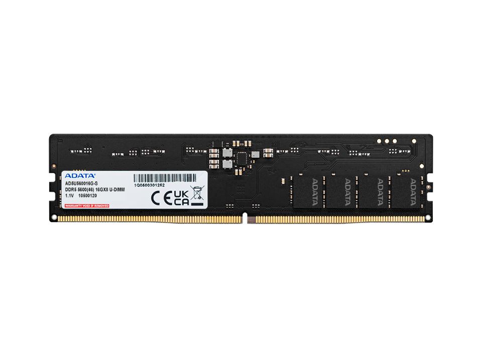 Memória 16GB DDR5 5600MHz/1.1V (PC5-44800) ADATA [AD5U560016G-S]