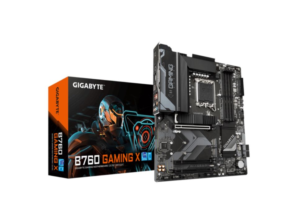 MB GIGABYTE B760 GAMING X p/ Intel LGA1700 4xDDR5/3xPCI-e/4xSATA/3xM.2