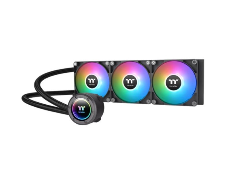 Water Cooler p/ Intel/AMD THERMALTAKE TH420 V2 ARGB Sync [CL-W376-PL14SW-A] (115X/1200/1700/20XX/AM4/AM5)