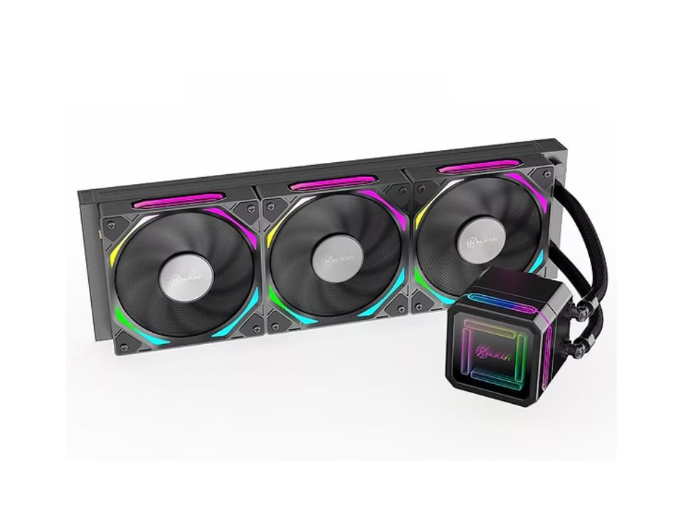 Water Cooler p/ Intel/AMD KALKAN Delta 360 Black ARGB [KLK00051] (115X/1200/1700/1851/20XX/AM4/AM5)