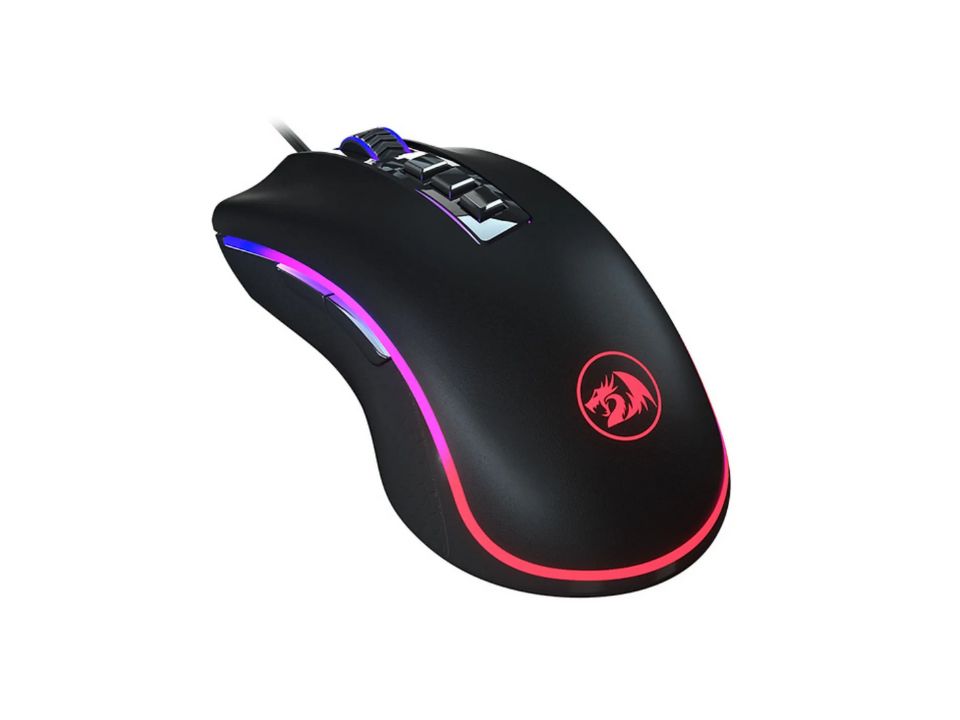 Mouse Gamer USB Óptico REDRAGON Cobra FPS [M711-FPS-1] (16000 DPI) Preto