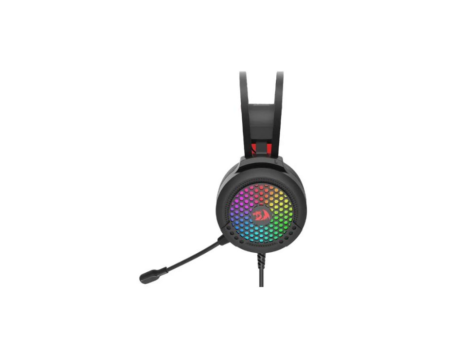 Headset Gamer REDRAGON Carmen Black RGB [H261] (2xP2/P3)