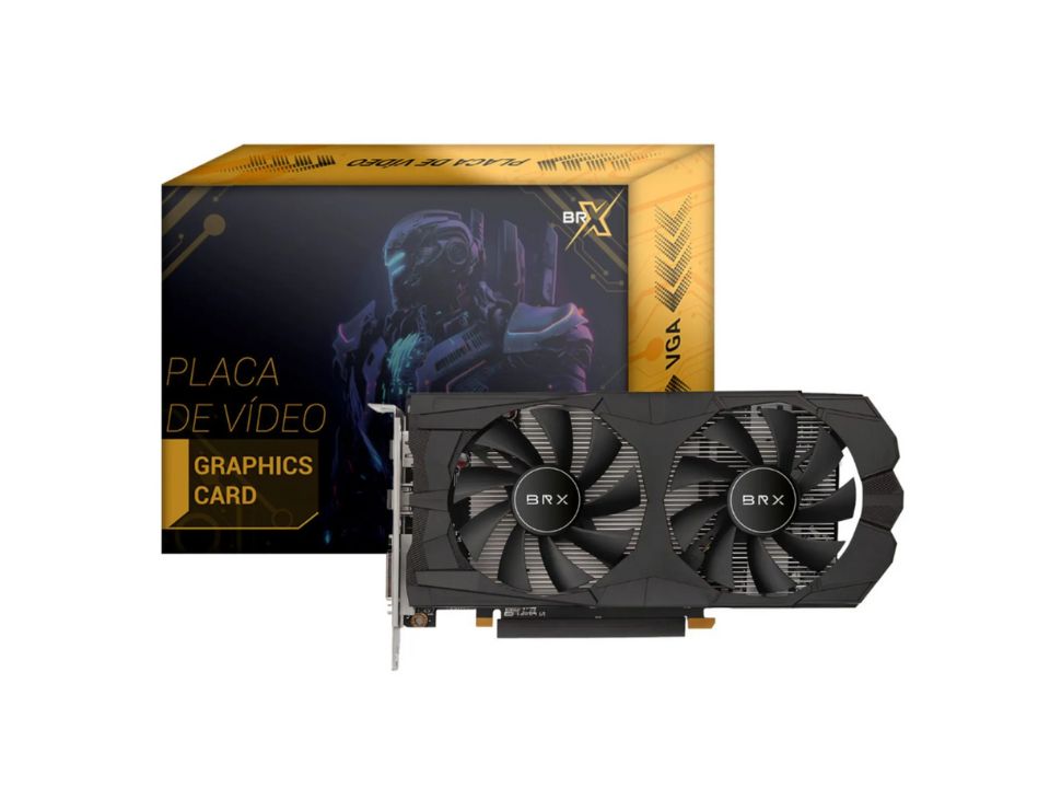 VGA PCI-e AMD Radeon RX 580 BRX 16GB DDR5 256 bits [AMD-RX580-16G-2048SP] (DVI-D/HDMI/DP)