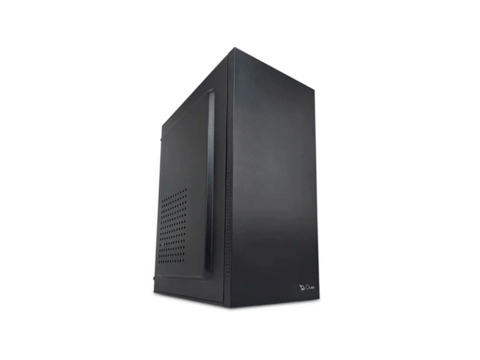Gabinete Micro ATX DUEX DX255-10-1 Preto - SEM FONTE (2U2/AU/FS/0F)