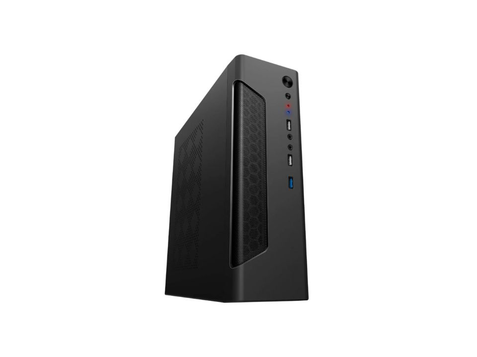 Gabinete Micro ATX DUEX DXGAITX02 Preto 200W (2U2/HDA/LP/FLEX) c/ Cabo de Força