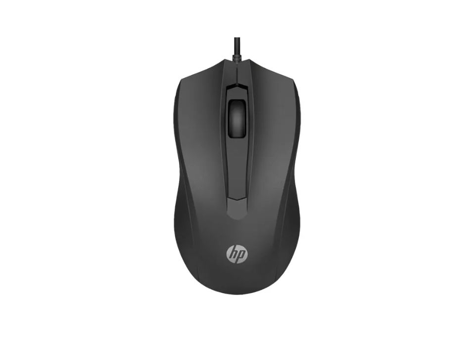 Mouse USB Óptico HP 150 [240J6AA] (1600 DPI) Preto