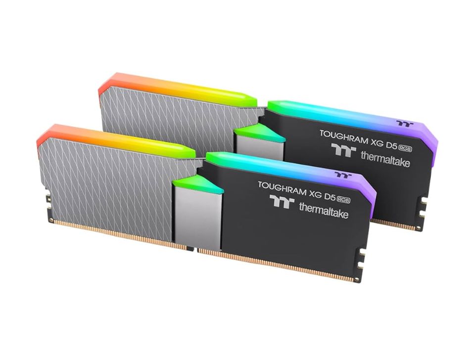 Kit Memória 2x16GB DDR5 6000MHz/1.3V (PC5-48000) THERMALTAKE ToughRAM XG RGB D5 [RG33D516GX2-6000C36B]