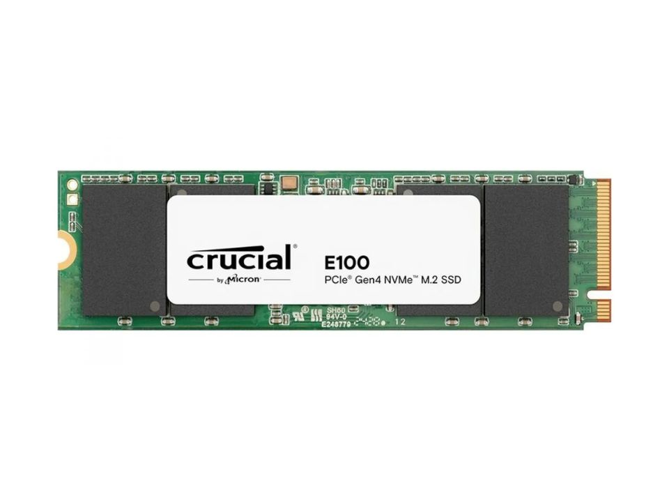 SSD CRUCIAL E100 480GB [CT480E100SSD8C] M.2 2280 NVMe PCIe x4 Gen4 (L=4700MB/s / E=2500MB/s)