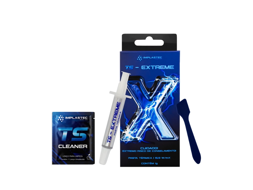 Pasta Térmica IMPLASTEC TS-Extreme (1g) (15.9W/m.K)