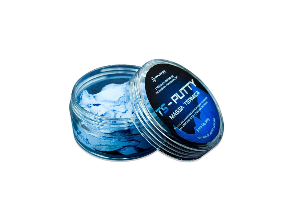 Massa Térmica IMPLASTEC TS-Putty (50g) (12.8W/m.K)