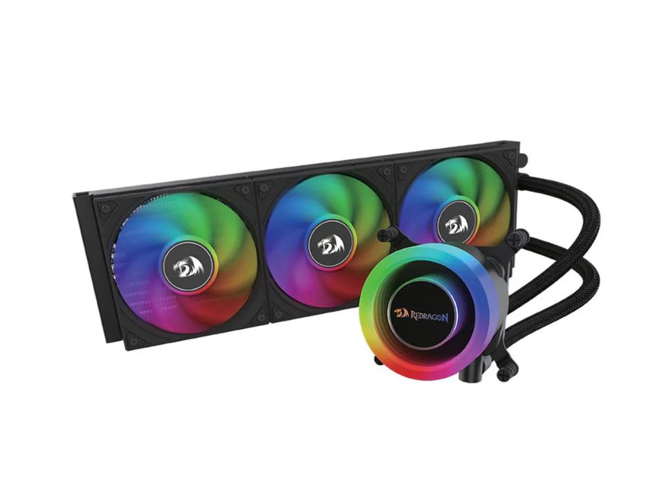 Water Cooler p/ Intel/AMD REDRAGON x LIAN LI GA II Lite 360 RGB Black [GA2L36RB-RD] (1700/1851/AM4/AM5)