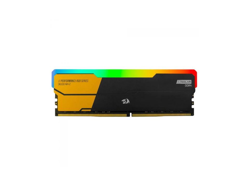 Memória 16GB DDR4 3600MHz/1.35V (PC4-28800) REDRAGON Solar RGB [GM-806]
