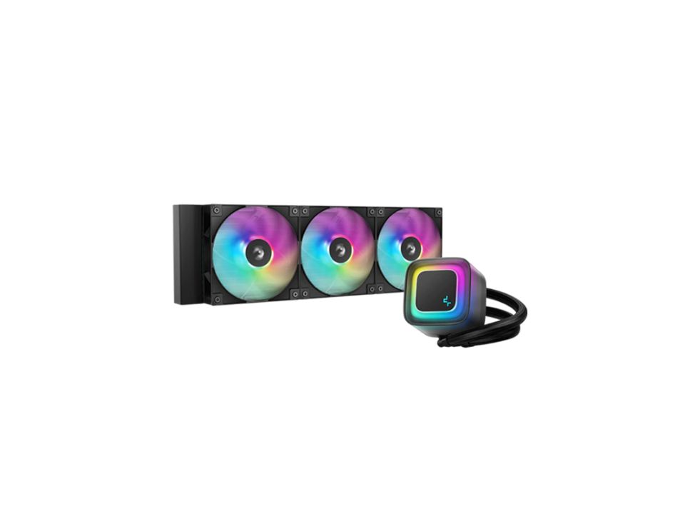 Water Cooler p/ Intel/AMD DEEPCOOL LE360 V2 360mm [R-LE360-BKAMMC-G-2] (TDP 300W) (115X/1200/1700/1851/AM4/AM5)