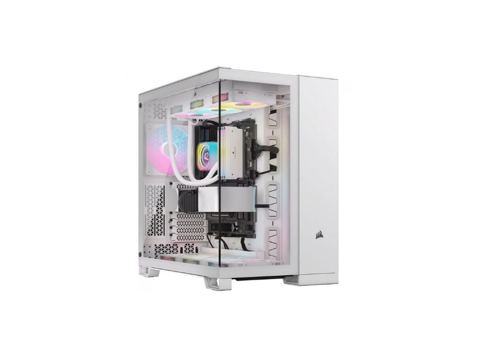 Gabinete ATX CORSAIR 6500X White [CC-9011258-WW] - SEM FONTE (4U3/1U3C/HDAP3/VT/FL/0F)