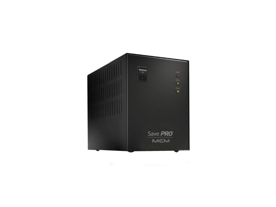 Estabilizador Eletrônico 1500VA (1500W) MCM Save Pro [EST0018] (E:Bi / S:115V / T:4)