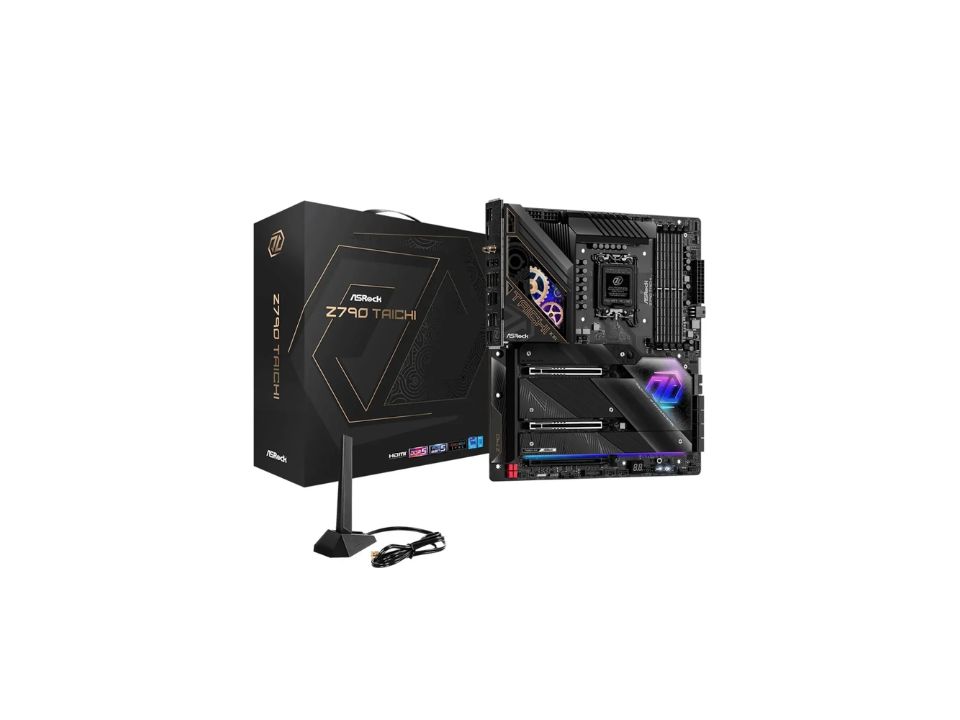 MB ASROCK Z790 TAICHI p/ Intel LGA1700 4xDDR5/3xPCI-e/8xSATA/4xM.2