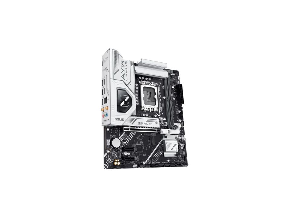 MB ASUS B860M AYW GAMING WIFI p/ Intel LGA1851 2xDDR5/1xPCI-e/4xSATA/2xM.2