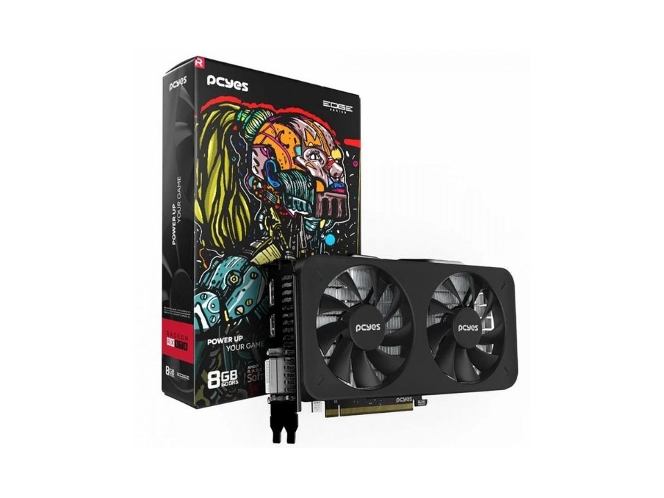 VGA PCI-e AMD Radeon RX 570 PCYES 8GB DDR5 256 bits (PVEX5708GB2F) (DVI-D/HDMI/DP)