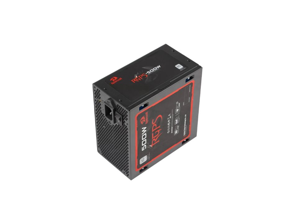 Fonte ATX REDRAGON RGPS-500W [GC-PS021] PFC Ativo / 80 Plus