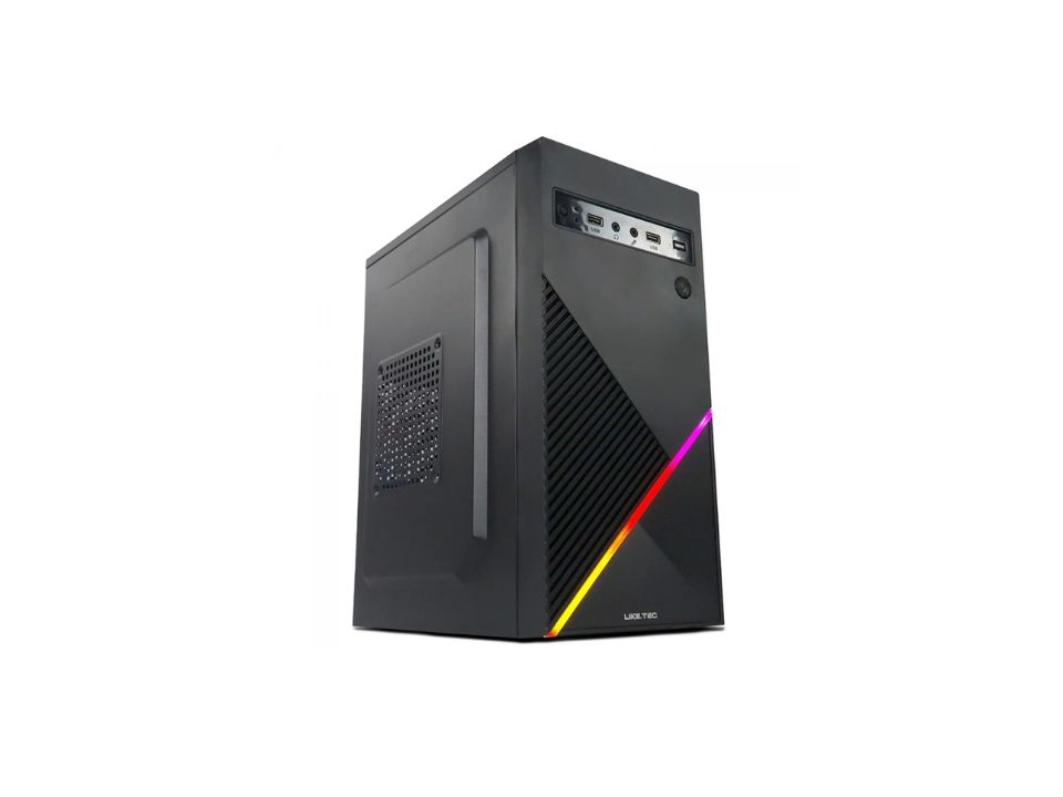 Gabinete Micro ATX LIKETEC One [LC-MT-ONEV2-2057] - SEM FONTE (2U2/AU/TA/FS/0F)