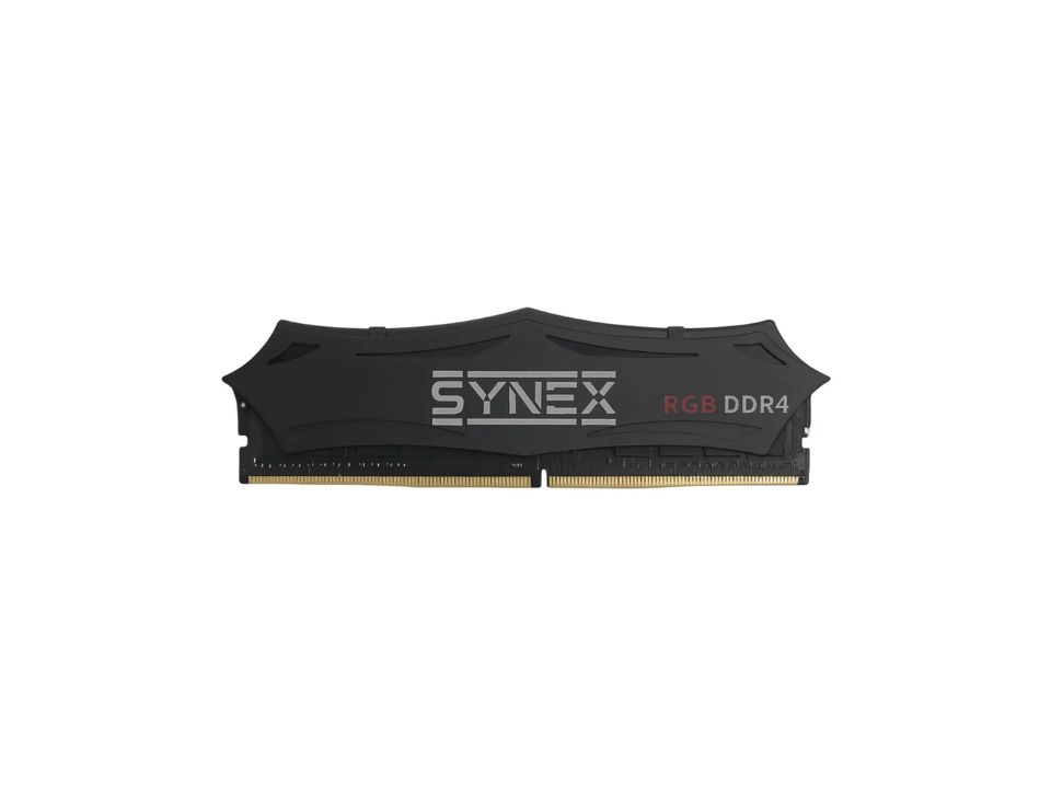 Memória 8GB DDR4 3200MHz/1.2V (PC4-25600) SYNEX RGB Black Memória 8GB DDR4 3200MHz/1.2V (PC4-25600) SYNEX RGB Black