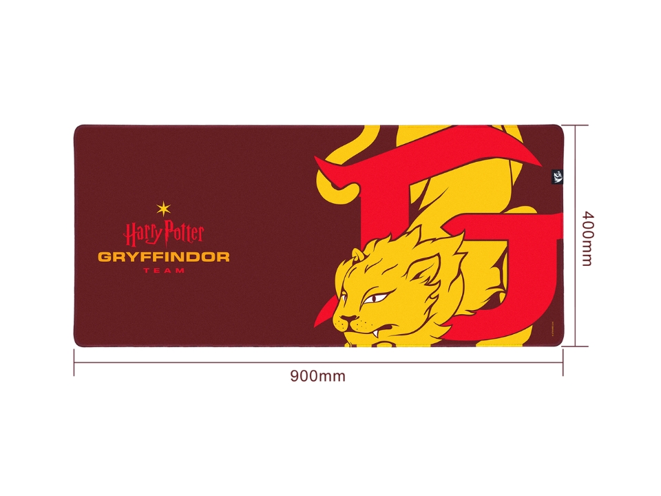 Mouse Pad Gamer REDRAGON x HARRY POTTER Griffindor [HP-939] (900 x 400 x 4 mm)