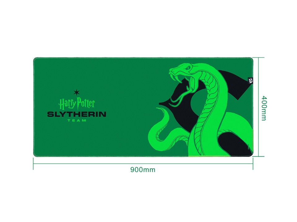 Mouse Pad Gamer REDRAGON x HARRY POTTER Slytherin [HP-938] (900 x 400 x 4 mm)